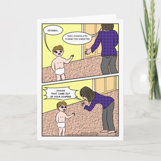 グラマ用チョコレート カード (正面)