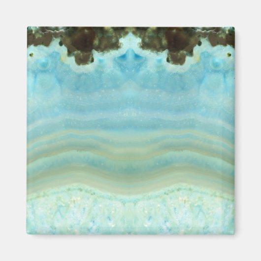 グラマ空白のルブルーのクリスタル日付を保存 マグネット (正面)