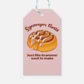 グラマ転がーマーと同じ同義語 ギフトタグ (裏面)
