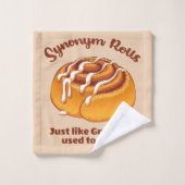 グラマ転がーマーと同じ同義語 バスタオルセット (ウォッシュタオル)