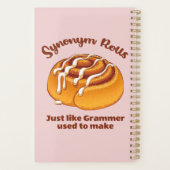 グラマ転がーマーと同じ同義語 プランナー手帳 (裏面)