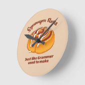 グラマ転がーマーと同じ同義語 ラウンド壁時計 (傾斜)