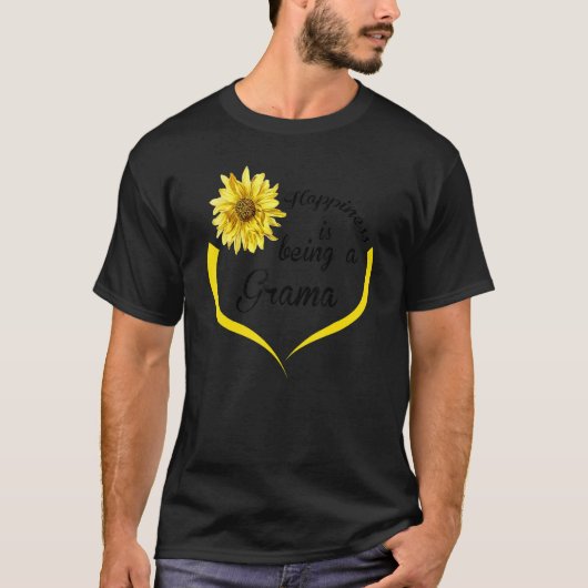 グラマ・ハピネスはグラマだ Tシャツ (正面)