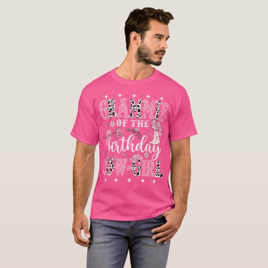 グラミエオブザ誕生日女性のカーボーイロデオ女性のカーボーイビル Tシャツ (正面フル)