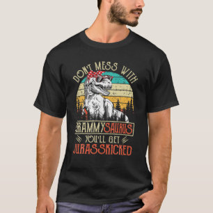 グラミサウルスを台無しにしないで、ジュラスキックを得る Tシャツ