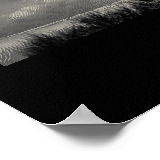 グラミスサンドデュネス砂漠インペリアルバレー写真 ポスター (角)