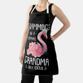 グラミンゴフラミンゴラブグランマグラニー祖母 エプロン (インサイチュ)