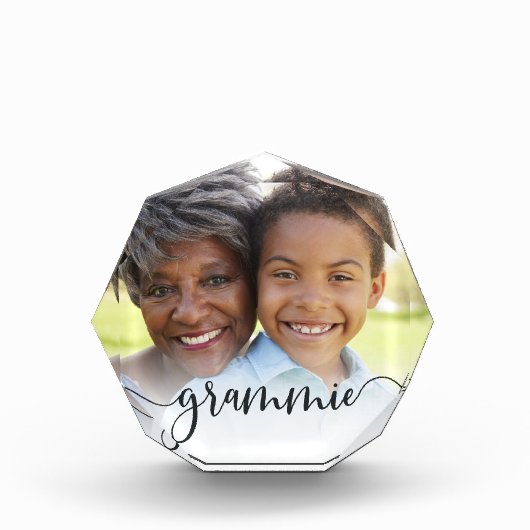 グラミーおばあちゃんのスクリプトオーバーレイ フォトブロック (正面)