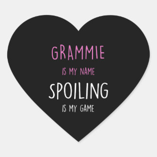 グラミーおばあちゃんクリスマスプレゼント ハートシール