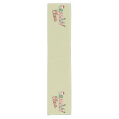 グラミークロースクリスマスおばあちゃんギフトクリスマス ショートテーブルランナー (正面)