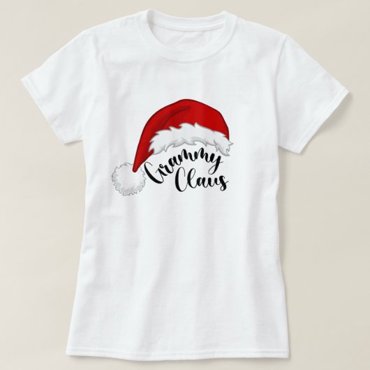 グラミークロースクリスマスサンタTシャツ Tシャツ (デザイン正面)