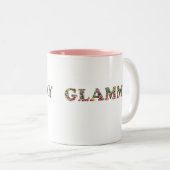 グラミーフローラおばあちゃんかわいいママの日 ツートーンマグカップ (正面右)