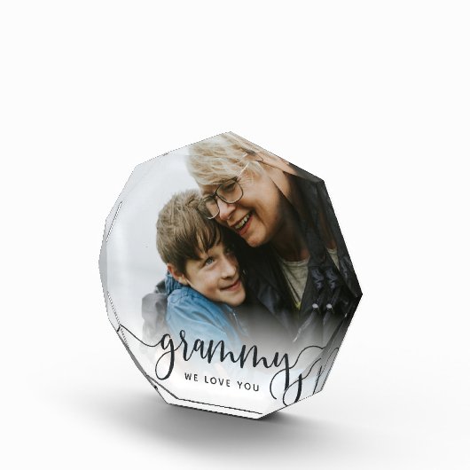 グラミー愛 |おばあちゃんのスクリプトオーバーレイ フォトブロック (右)