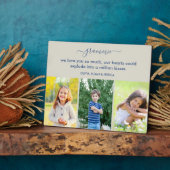 グラミー我々は愛する詩3フォトストーンとブルー フォトプラーク (側面)