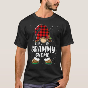 グラミー格言バッファロープレイドマッチングファミリークリスマス Tシャツ