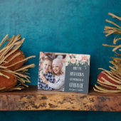 グラミー祖母の母の日の写真 フォトプラーク (側面)