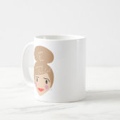 グラミー私はあなたを愛カスタムする コーヒーマグカップ (正面左)