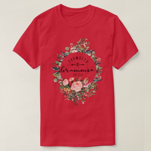 グラミー・エスト2022女性花第1Tiに昇格 Tシャツ (デザイン正面)