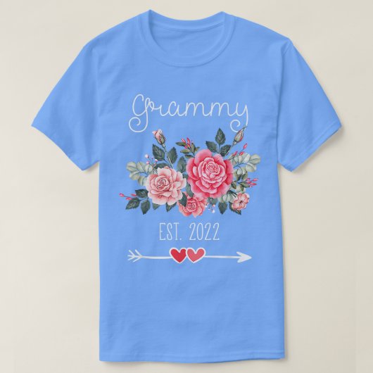 グラミーEst 2022妊娠発表フローラ Tシャツ (デザイン正面)