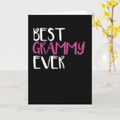 グラミ最高のーことわざ カード (黄色い花)