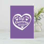 グラミ最高のーエバーハートデザイン カード (スタンド正面)