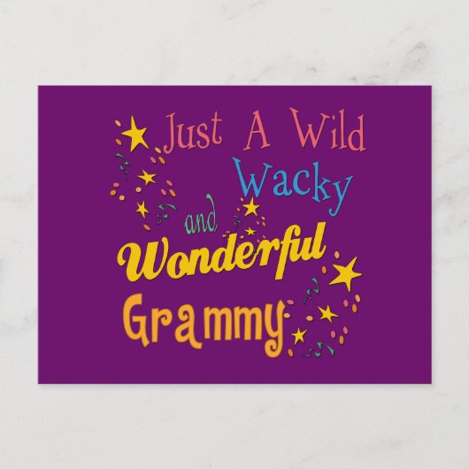 グラミ最高のーギフト ポストカード (正面)