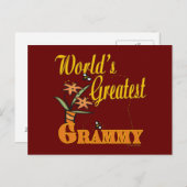 グラミ最高のー・エバー ポストカード (正面/裏面)