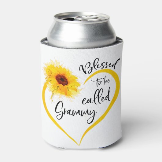 グラミ賛美ス・ヒマワリと呼ばれる贈り物 缶クーラー (缶正面)