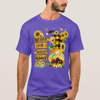 グラミ賛美ー秋格言ひまわり Tシャツ
