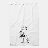 グラムお洒落エンターテインメント用カクテルクイーン キッチンタオル (縦)
