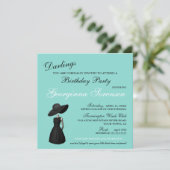 グラムきらきら光るティール（緑がかった色）ティアラ誕生祝いパーティー (スタンド正面)