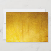 グラムきらめくシャンパン金ゴールド新年パーティーインビ 招待状 (裏面)