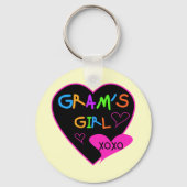 グラムの女の子のカスタムなTシャツ、マグ、ボタン、ケース キーホルダー (正面)