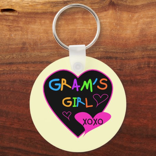 グラムの女の子のカスタムなTシャツ、マグ、ボタン、ケース キーホルダー (正面)