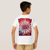 グラムの小さな爆竹！USA 250 花火  Tシャツ (裏面フル)