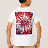 グラムの小さな爆竹！USA 250 花火  Tシャツ (裏面)