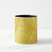 グラムの輝きと輝きフェイク金ゴールド マグカップ (中央)