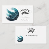 グラムはっきりしたメイクアップアーティスト 名刺 (正面/裏面)