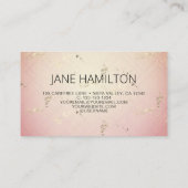 グラムアイイラストレーションスタイリストサロン 名刺 (裏面)