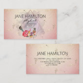 グラムアイイラストレーションスタイリストサロン 名刺 (正面/裏面)