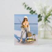 グラムアイス魚釣りウィズキャビア&シャンパーニュ シーズンポストカード (スタンド正面)