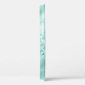 グラムアクアブルーフォイル紙吹雪 Case-Mate iPhoneケース (裏面 / 右)