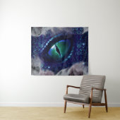 グラムインクゴシックブルー中世ドラゴン タペストリー (インサイチュ(横))