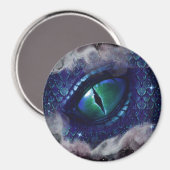 グラムインクゴシックブルー中世ドラゴン マグネット (正面/裏面)