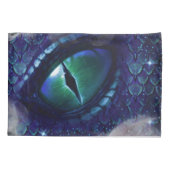 グラムインクゴシックブルー中世ドラゴン 枕カバー (裏面-左)