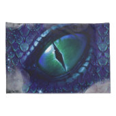 グラムインクゴシックブルー中世ドラゴン 枕カバー (裏面-右)