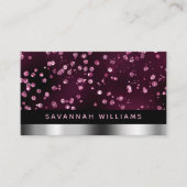 グラムエレガントグリッタージュエルズモノグラムプロフェッショナル 名刺 (正面)