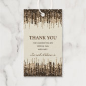 グラムエレガントシルバー金ゴールド50ファブ誕生実在 ギフトタグ (裏面)