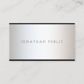 グラムエレガントデザインモダンプロフェッショナル 名刺 (正面)