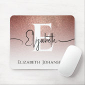 グラムエレガントバラ金ゴールドガーリーグリッター マウスパッド (マウス)